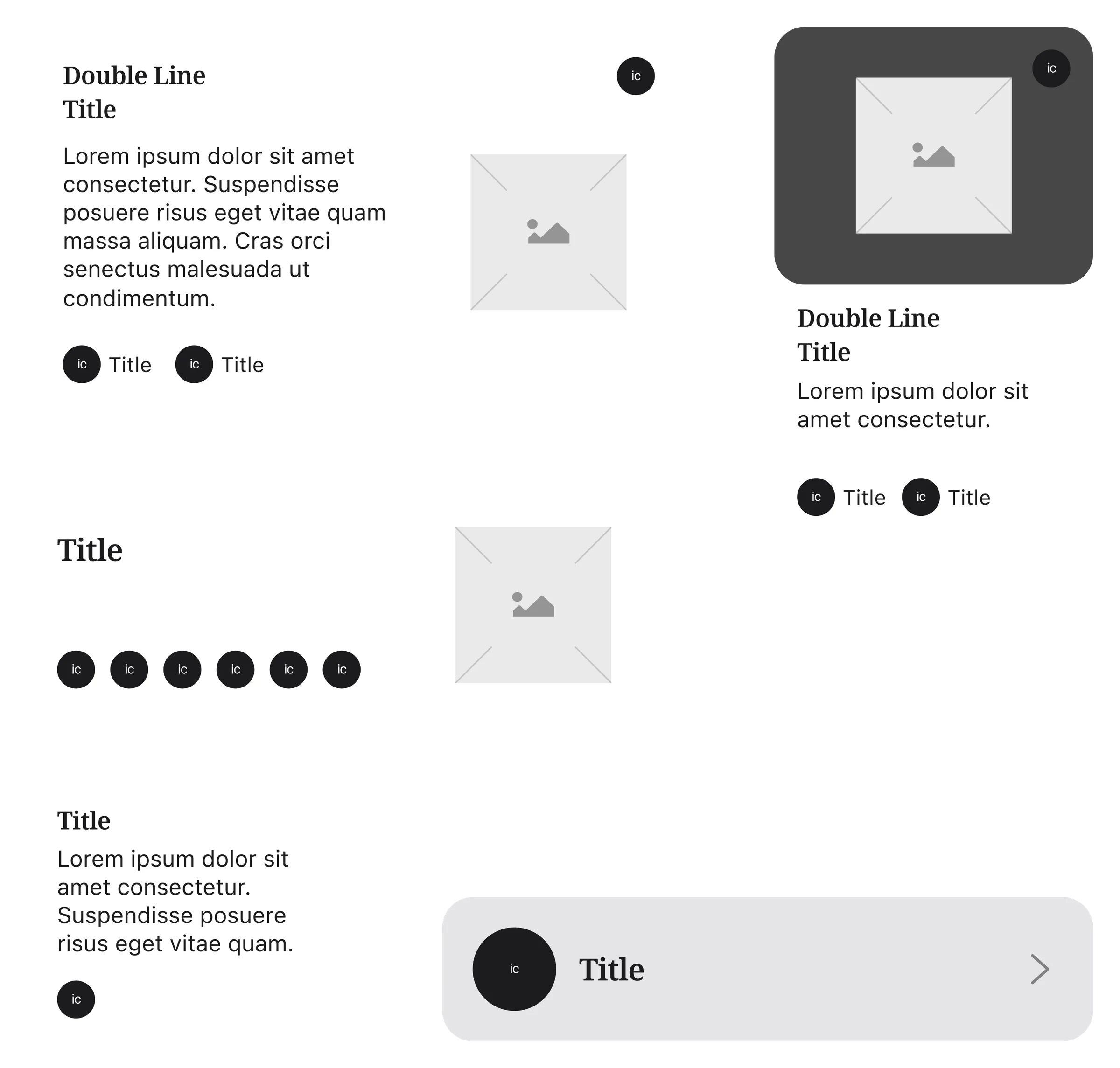 Card and chip components