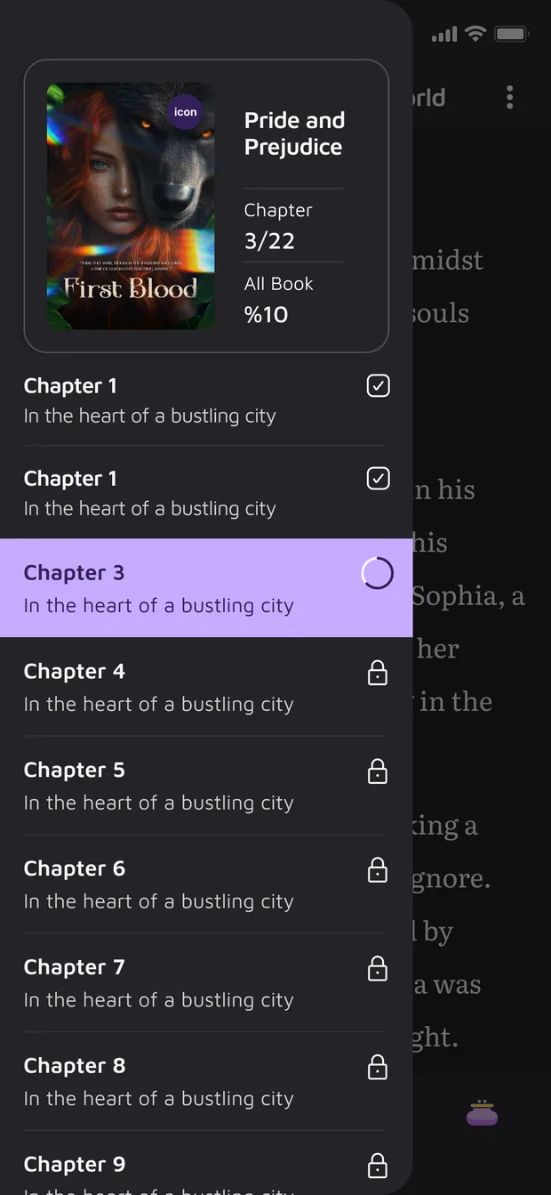 Reading controls